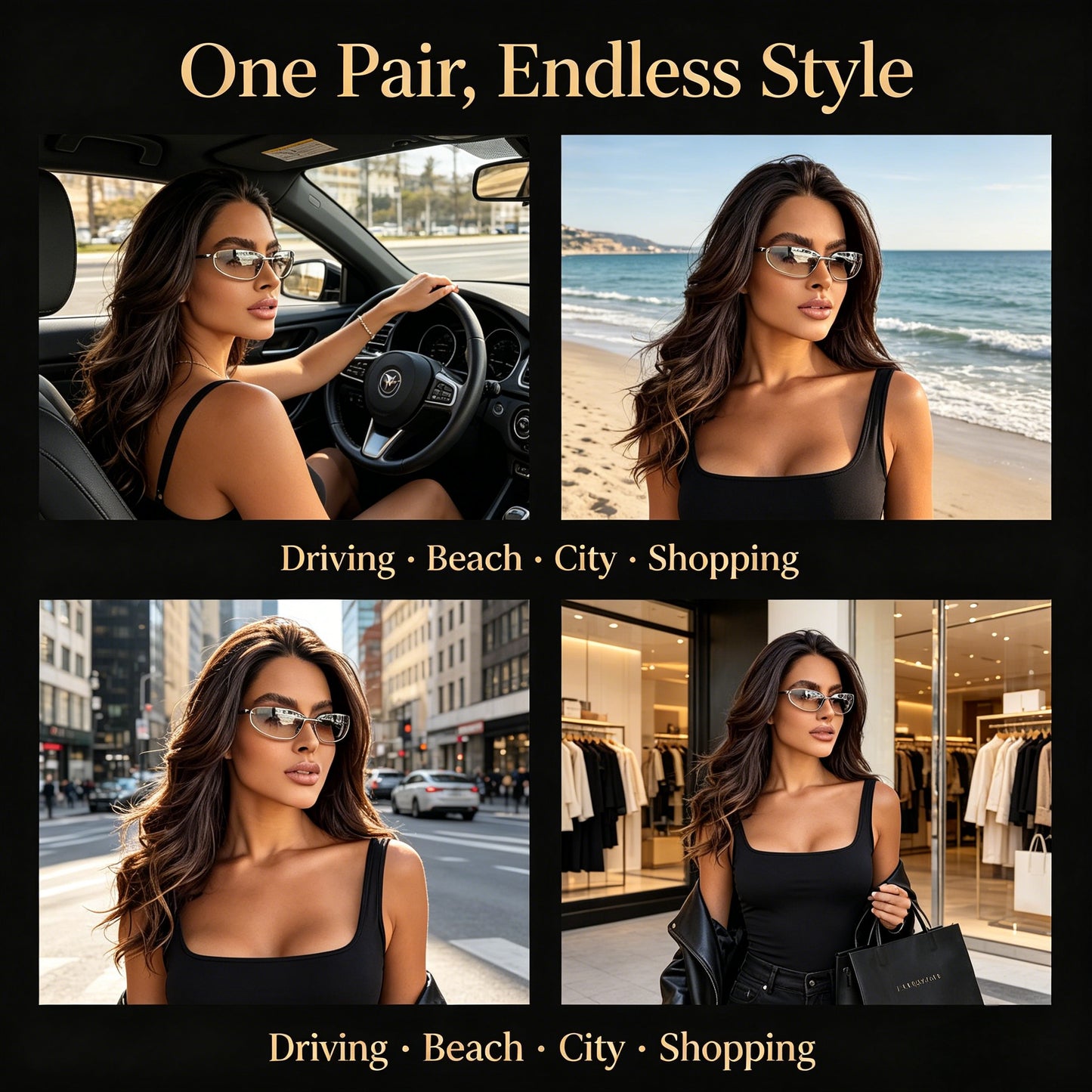 Signature Y2K Oval Sunglasses