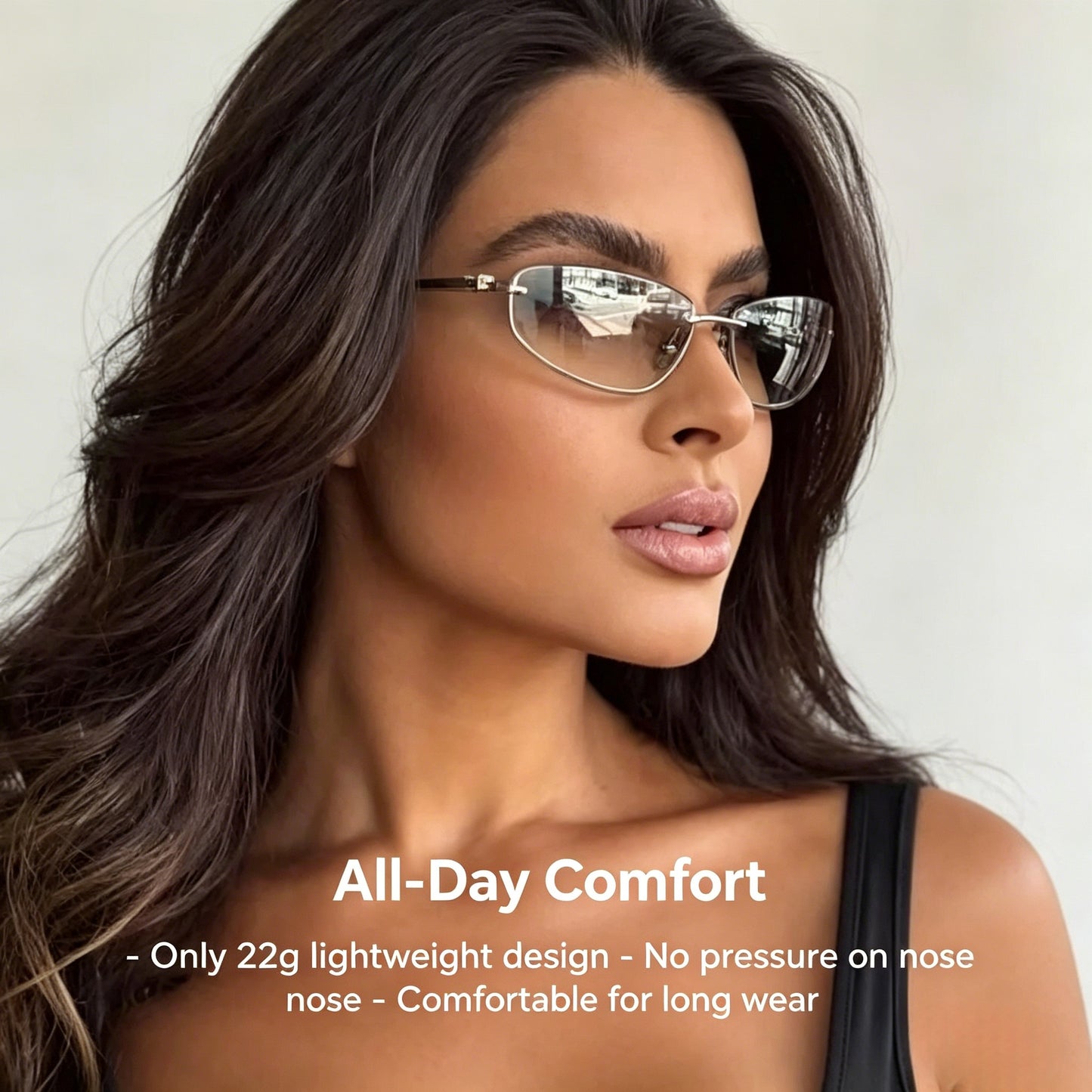 Signature Y2K Oval Sunglasses
