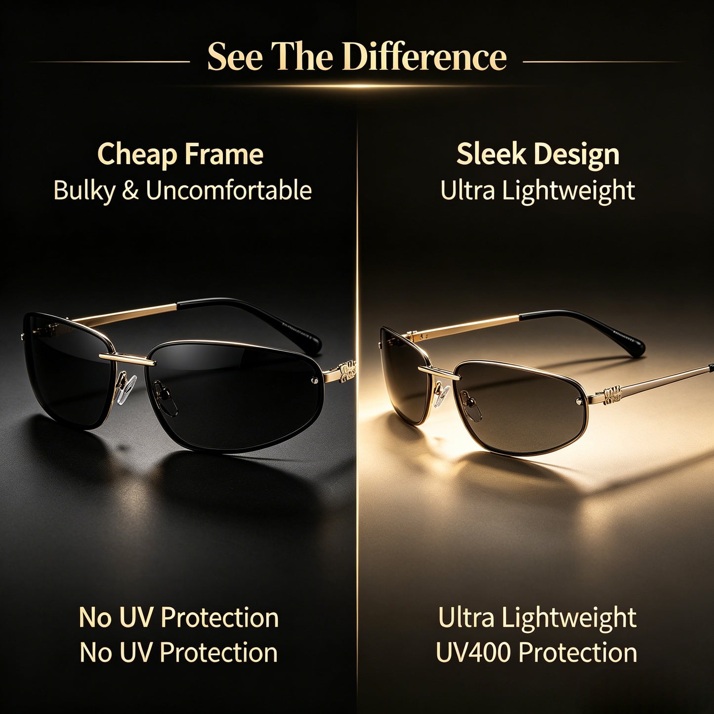 Signature Y2K Oval Sunglasses