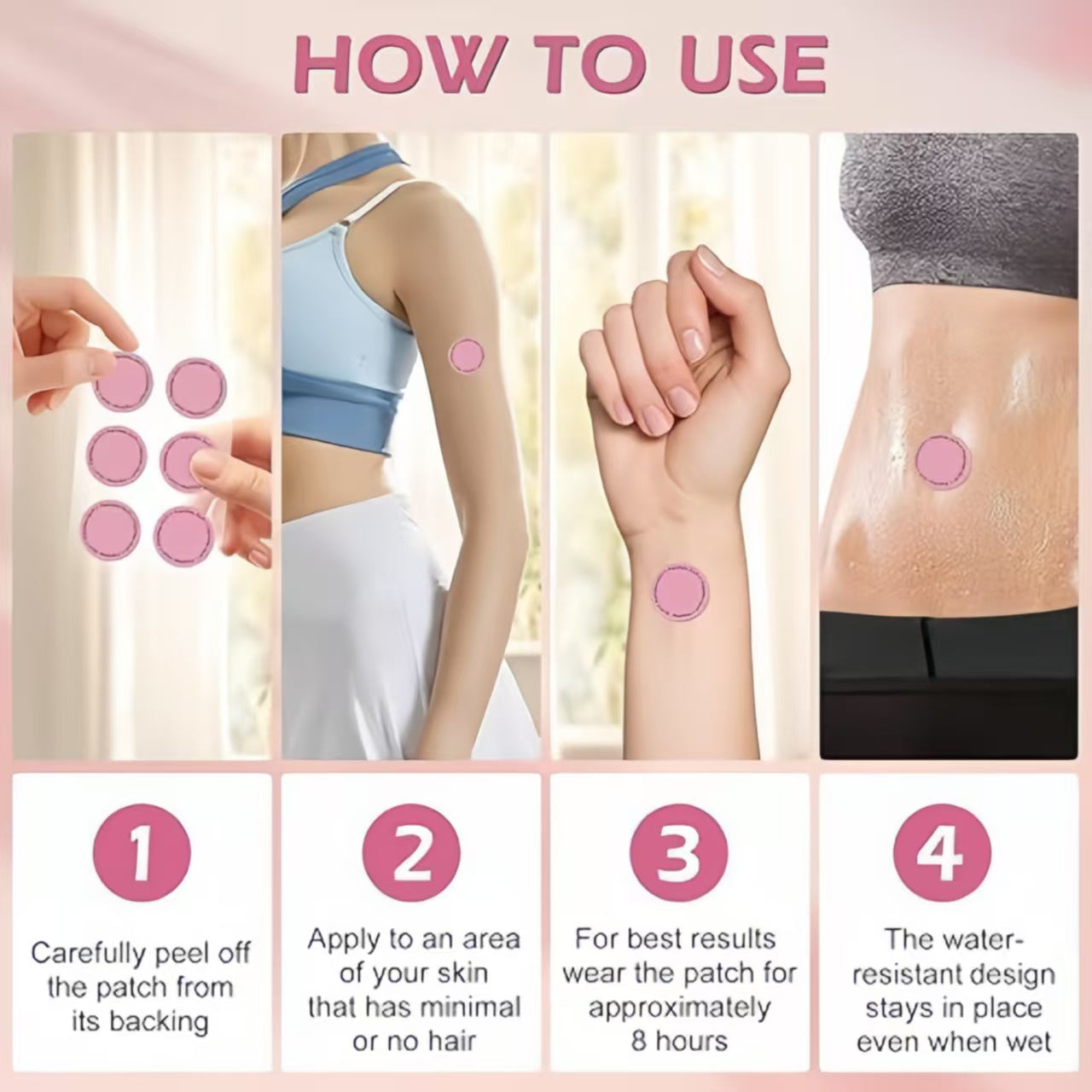 GLP-1  Natural Ingredients Cosmetic Patch