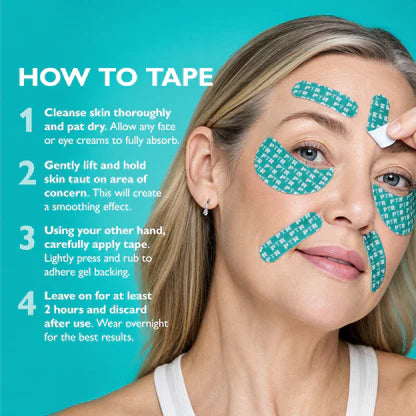 AUROXEN Peptide-Infused Face & Eye Tape