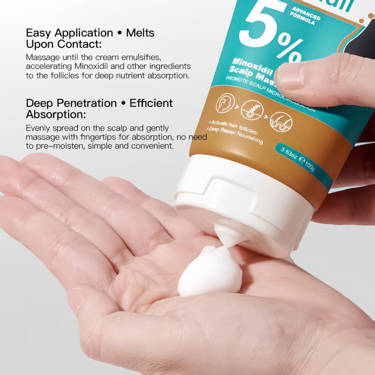 AUROXEN 5% Minoxidil Hair Growth Cream