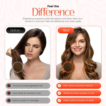 Scalp Stimulating Hair Growth Brush