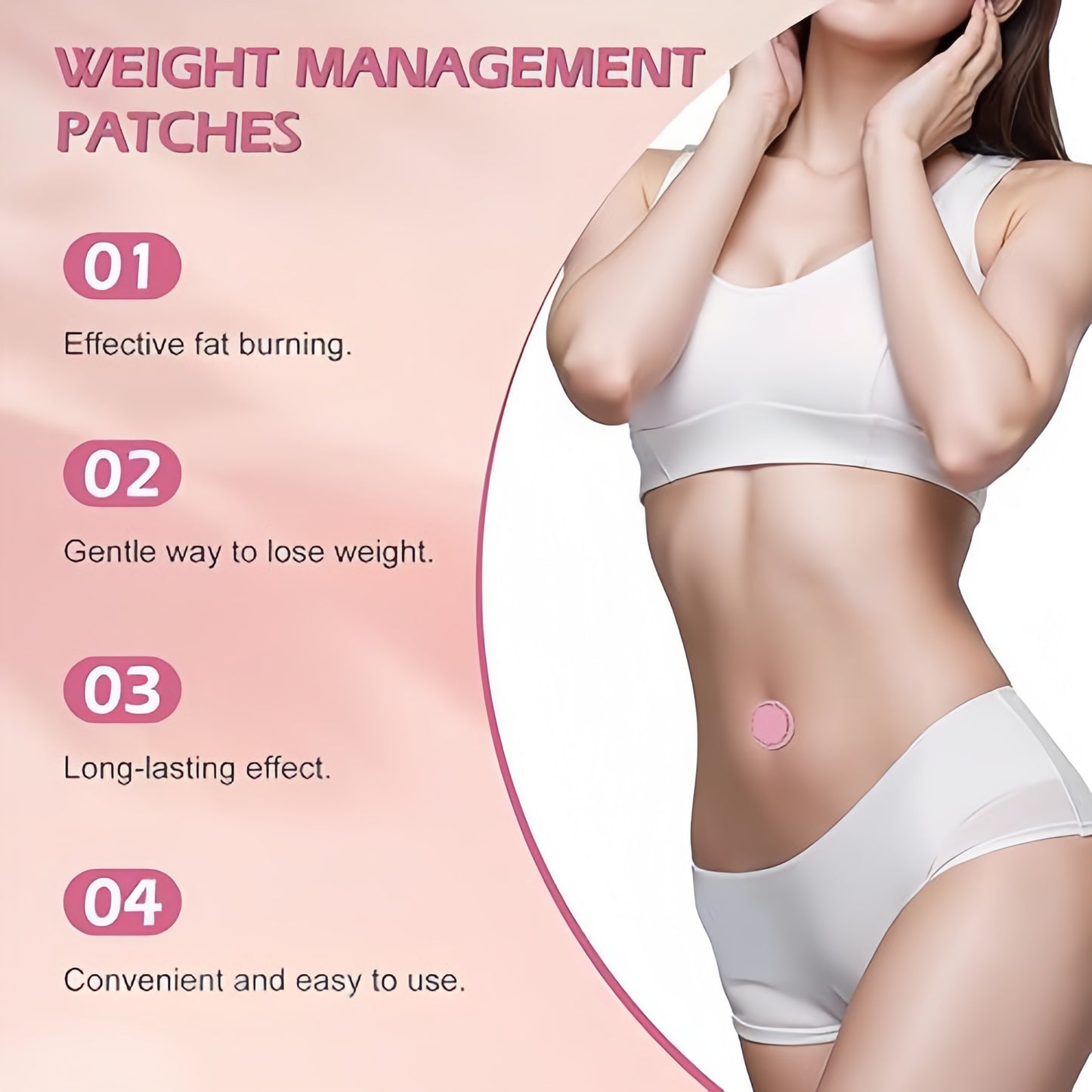 GLP-1  Natural Ingredients Cosmetic Patch